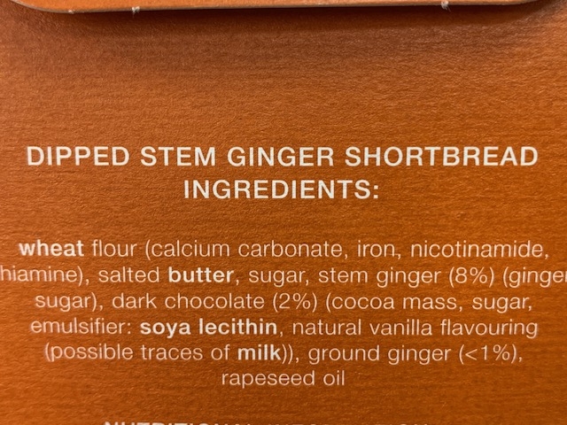 Frank's Dipped Shortbread