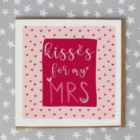 Kisses For Mrs Card