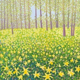 Woodland Daffodils Card