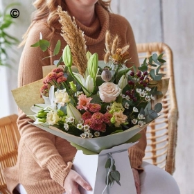 Autumn Trending Florist Choice Hand Tied Bouquet